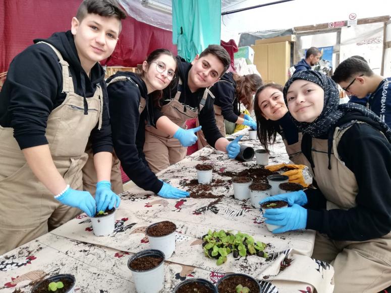 Tarım Lisesi Öğrecileri İtalya'da