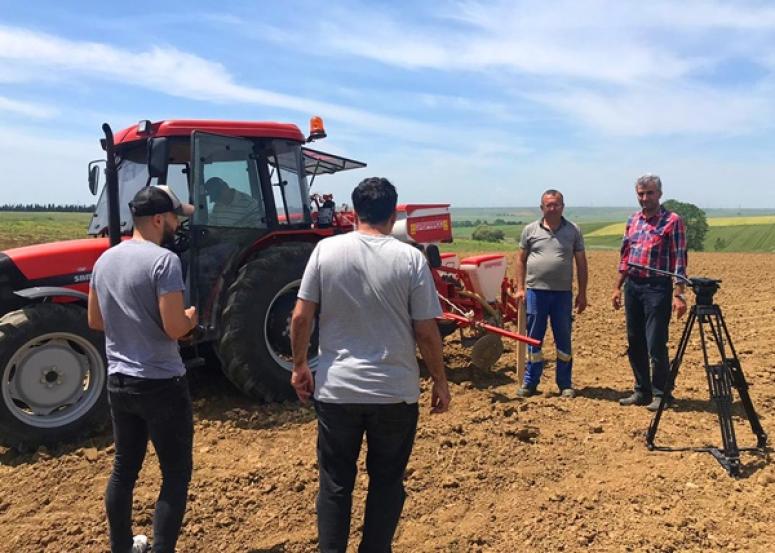 İBB, yerli tohum ekimine TÜRAM'da başladı