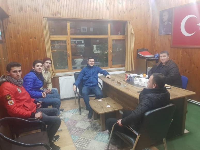 CHP'li gençlerden Köse'ye ziyaret
