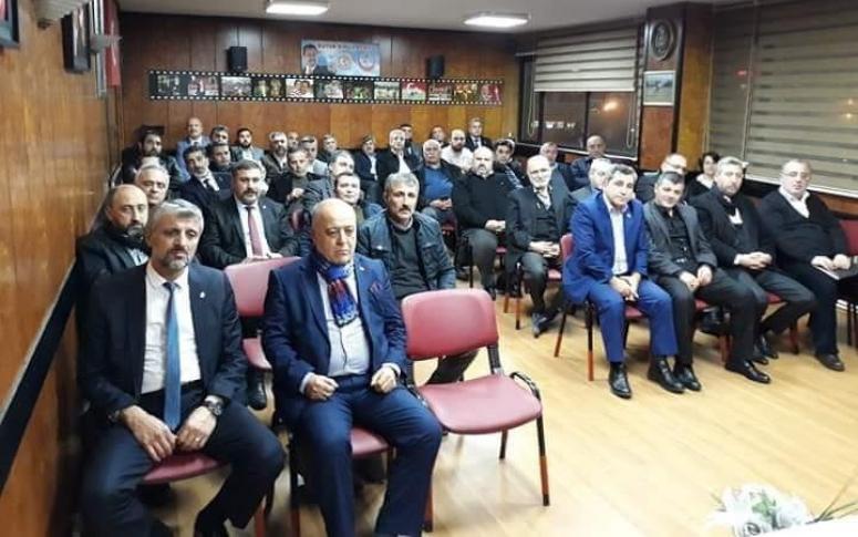 Ramiz Aksu, İl Başkanlığı'ndaki istişare toplantısına katıldı