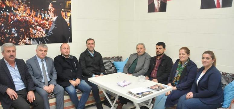 Cumhur İttifakı'ndan seçim bürosu ziyareti