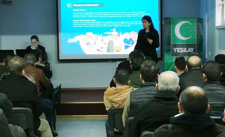 Yeşilay'dan bağımlılıkla mücadele semineri