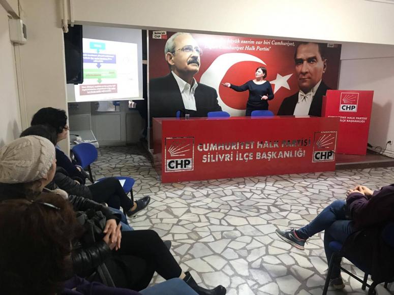 CHP Silivri, Sandık Güvenliği Eğitimlerine başladı