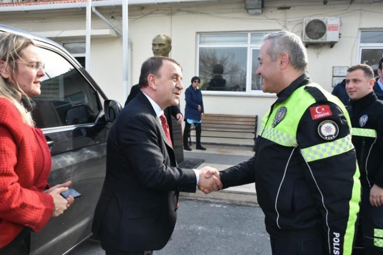 Bölge Trafik Amirliğine ziyaret