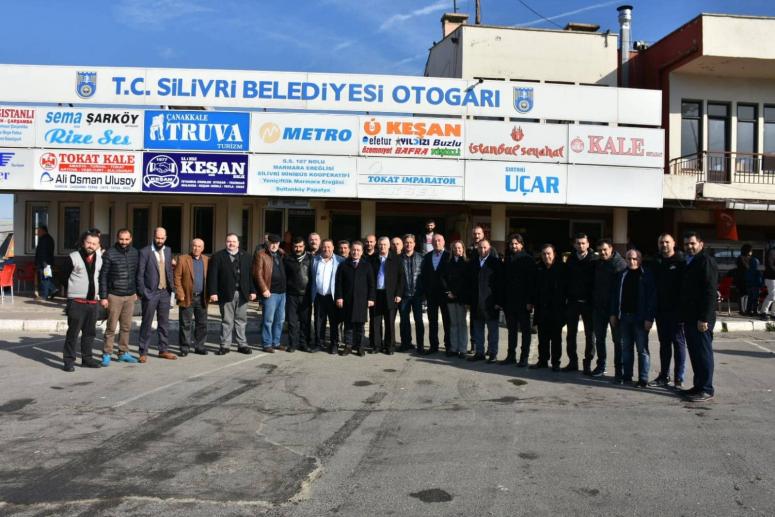 Silivri otogar esnafı, Işıklar ile kahvaltıda buluştu