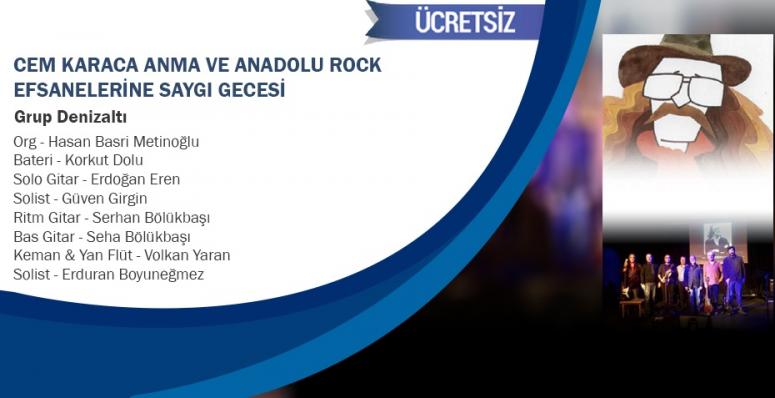 Anadolu Rock'ın efsaneleri anılacak