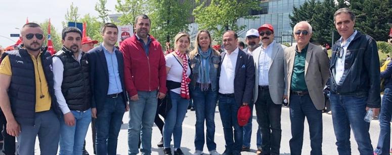 CHP Silivri, Bakırköy'de 1 Mayıs alanındaydı