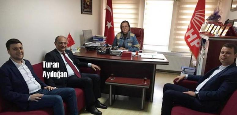 Turan Aydoğan'dan CHP Silivri'ye ziyaret