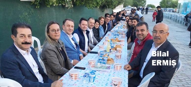 Bilal Ermiş'in iftarında buluştular