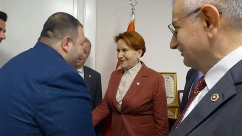 Ersaraç, Akşener'le bayramlaştı