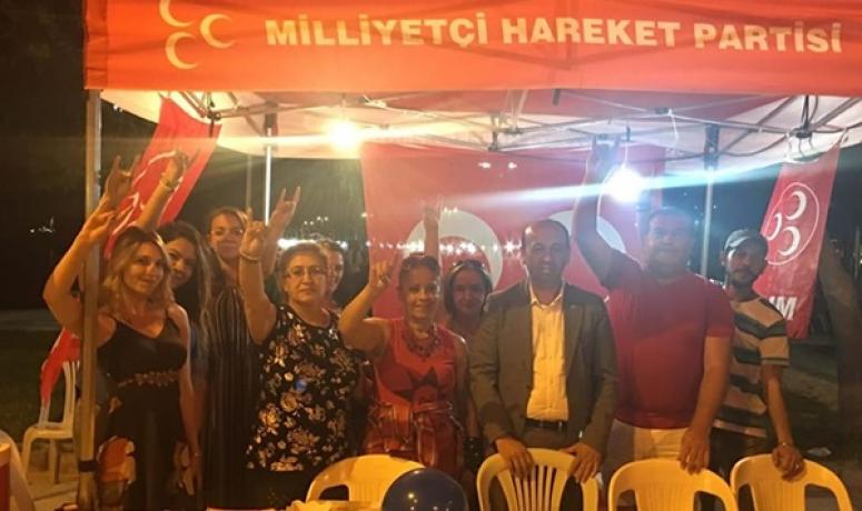 MHP Derince'den Silivri Teşkilatı'na destek