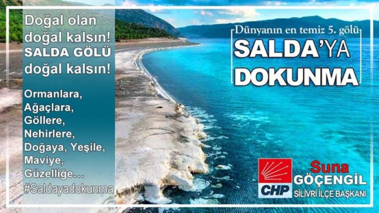 CHP'den 'Salda'ya Dokunma' çağrısı!