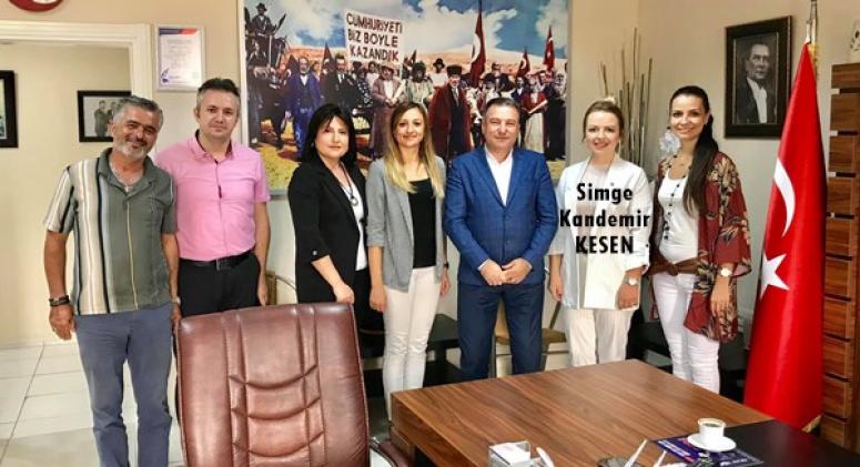 İSMMMO Silivri Temsilciğinden Çalışkan'a ziyaret