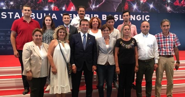 CHP Silivri, İBB Başkanı İmamoğlu ile bir araya geldi