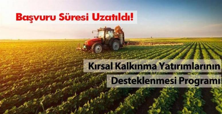 Kırsal Kalkınma Destekleri 13. Etap Başvuru Süresi Uzatıldı