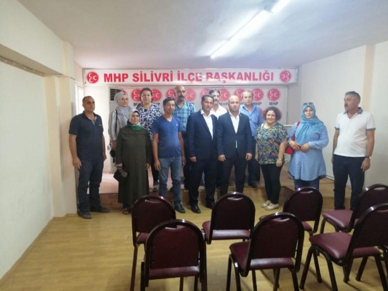 Silivri'de MHP'ye Üyelikler Sürüyor