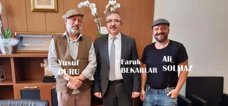 Solmaz'dan, Silivri eski Kaymakamı Bekarlar'a ziyaret