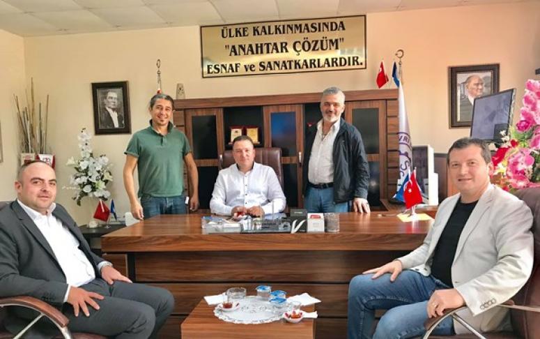 CHP'li Meclis Üyelerinden Çalışkan'a ziyaret