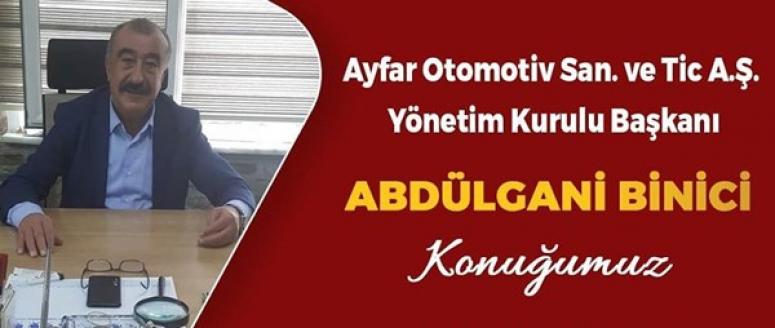 Abdülgani Binici, İş Dünyası'na konuk oluyor