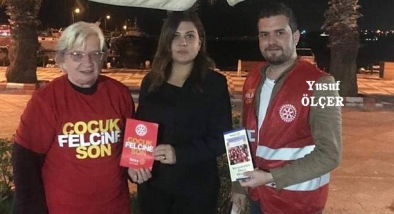 Silivri Rotary, çocuk felcine dikkat çekti