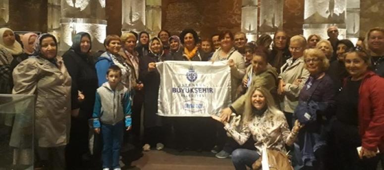 Silivrili kadınlar İBB'nin Beyaz Gezi Turu'na katıldı