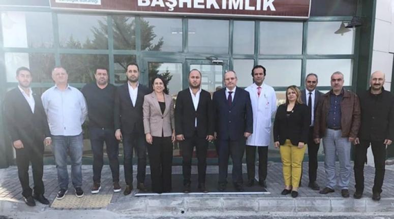 MHP'den Yeni Başhekim Tekeşin'e Ziyaret