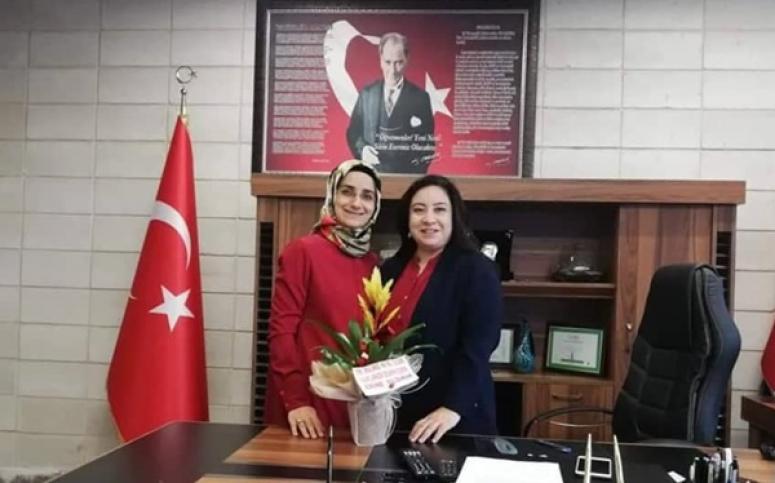 Emine Yıldırım'dan Yeni Okula Ziyaret