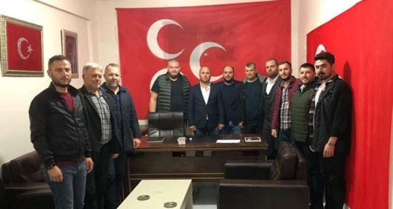 MHP'den, Büyükçavuşlu Teşkilatı'na ziyaret