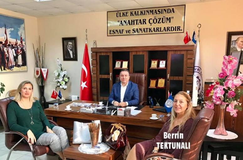 Tektunalı'dan, Çalışkan'a ziyaret