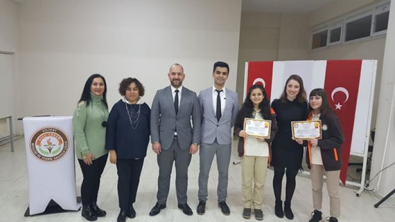 Tarım Lisesi'nin Deneme Sınavı Birincileri Ödüllendirildi