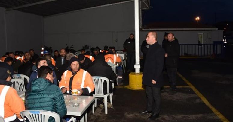 MHP Silivri'den Temizlik İşçilerine Çorba İkramı