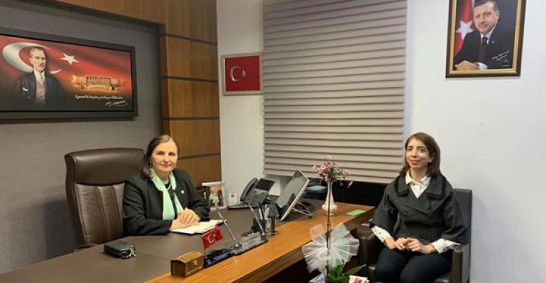 Vekil Kaynarca, Kamerun Büyükelçisini Ağırladı