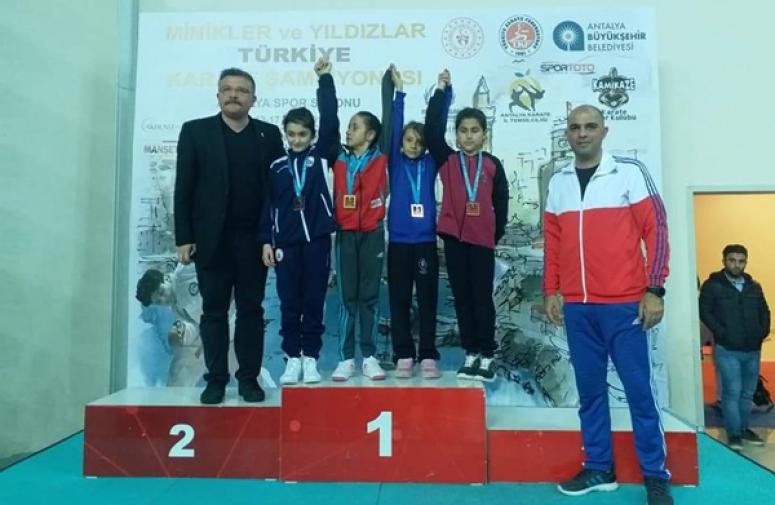 Baldöktü öğrencisi Türkiye Şampiyonu oldu