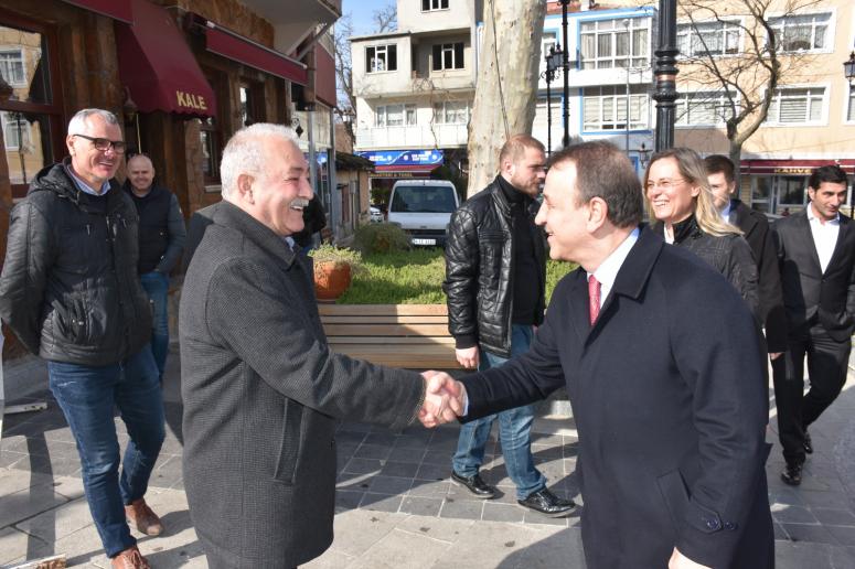 Işıklar, Fatih Mahallesi Esnaf ve Vatandaşlarını Ziyaret Etti