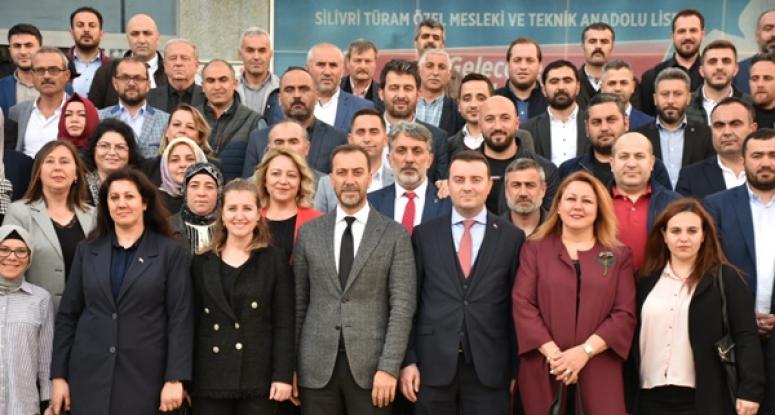 Başkan Yılmaz, AK Parti Teşkilatını ağırladı