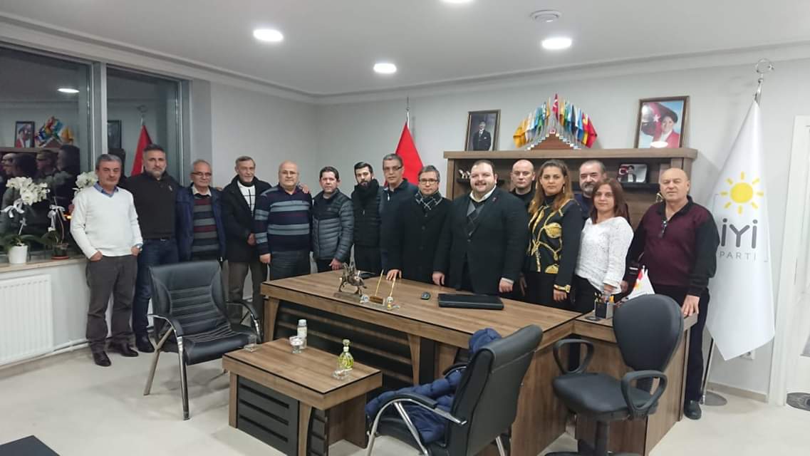 Mandacıoğlu, İYİ Parti'yi ziyaret etti