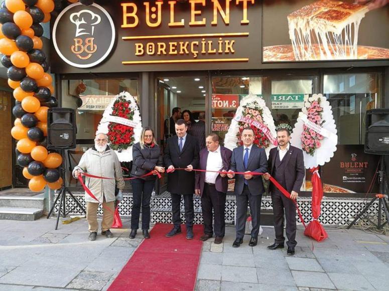 Bülent Börekçilik açılış yaptı