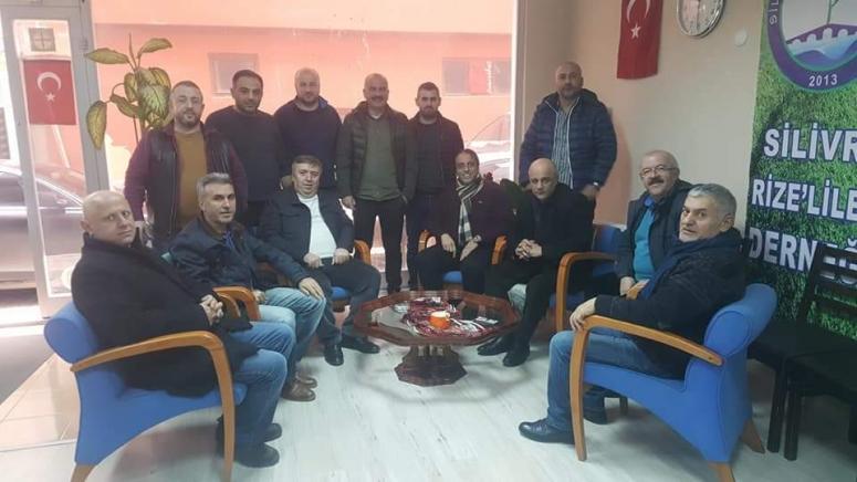 Rizeliler'in bugün ağır misafirleri vardı