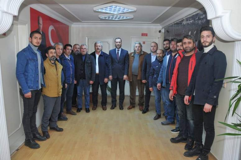 Cumhur İttifakı Adayı'na Bayburt'lulardan ziyaret