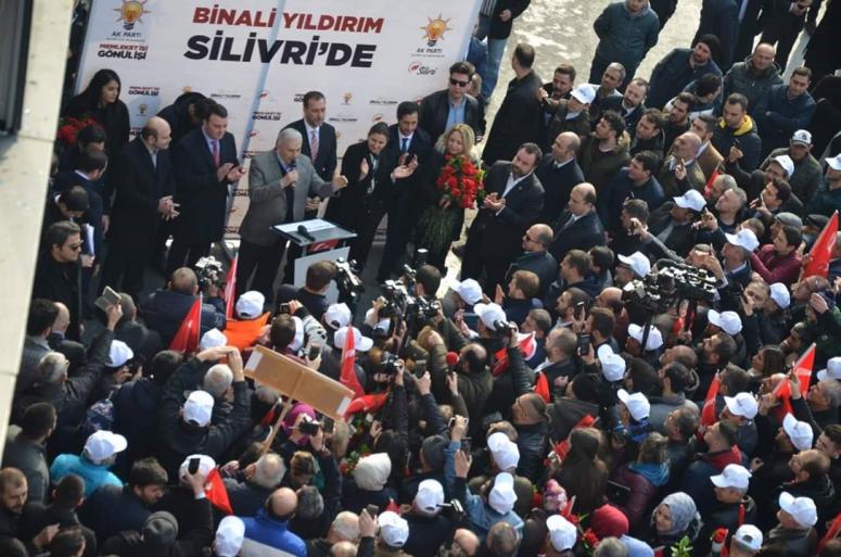 Binali Yıldırım'a Silivri'de Yoğun İlgi