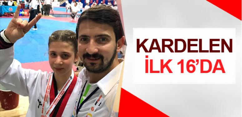 Kardelen Kalyoncu ilk 16'da