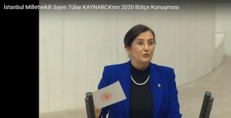 Kaynarca: 2020 Yılı Bütçesi Yoksulların Bütçesidir