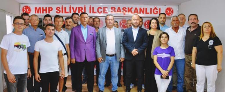 MHP Silivri'de 'yeni katılım' coşkusu