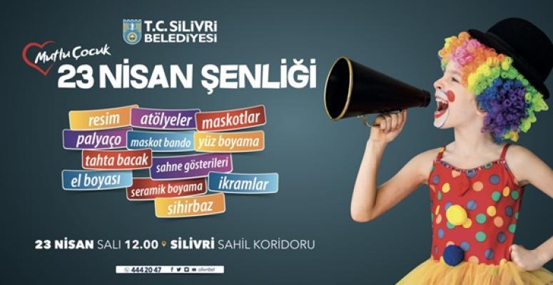 Silivri Belediyesi'nden Mutlu Çocuk Şenliği