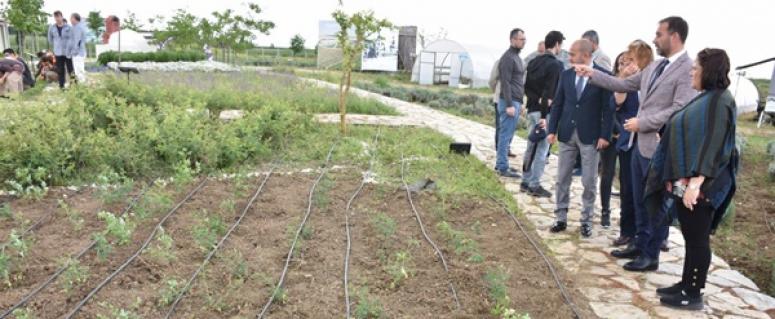 Başkan Yılmaz TÜRAM'ı inceledi